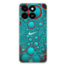 Силиконовый Чехол на ZTE Blade A35 с картинкой Nike – Найк зеленый