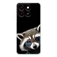 Силіконовий Чохол з Энотами  на ZTE Blade A35 – Стильний Єнот