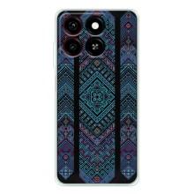 Силиконовый Чехол на ZTE Blade A35 – Крутой орнамент