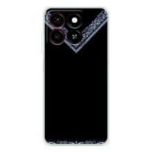 Силиконовый Чехол на ZTE Blade A35 – Воротник вышиванки