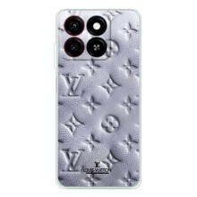 Текстурный Чехол Louis Vuitton для Блейд А35 (Белый ЛВ)