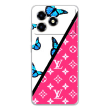 Брендновые Чехлы для ZTE Blade A36 - (PREMIUMPrint) (Мода LV)