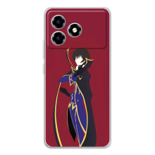 Чехлы Персонажи Аниме Наруто для ZTE Blade A36 (AlphaPrint) – Лелуш Ламперуж