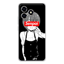 Чехлы Персонажи Аниме Наруто для ZTE Blade A36 (AlphaPrint) – Senpai