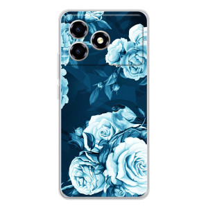 Чехлы (ART) Цветы на ZTE Blade A36 (VPrint)