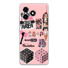 Чохли з картинкою для ZTE Blade A36 – BLACK PINK колаж
