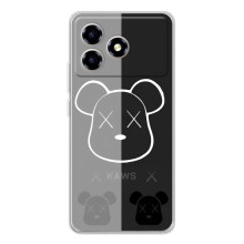 Чехлы для ZTE Blade A36 - Bearbrick Louis Vuitton (PREMIUMPrint) – БеарБрик глаза