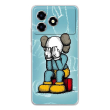 Чехлы для ZTE Blade A36 - Bearbrick Louis Vuitton (PREMIUMPrint) – Плач Bearbrick