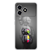 Чехлы для ZTE Blade A36 - Bearbrick Louis Vuitton (PREMIUMPrint) – Тело Bearbrick