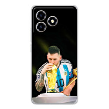 Чехлы для ZTE Blade A36 (Leo чемпион) (AlphaPrint) (Кубок Месси)