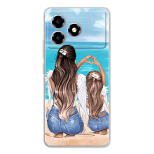 Чехлы для МАМЫ на ZTE Blade A36 – Мама и дочь