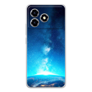 Чехлы КОСМОС для ZTE Blade A36 – Млечный путь