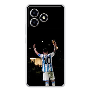 Чехлы Лео Месси Аргентина для ZTE Blade A36 – Лео Чемпион