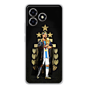 Чехлы Лео Месси Аргентина для ZTE Blade A36 – Месси король