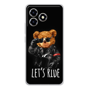 Чехлы Мишка Тедди для ZTE Blade A36 – Модный Мишка