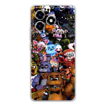 Чехлы Пять ночей с Фредди для ZTE Blade A36 (Персонажи Фредди)