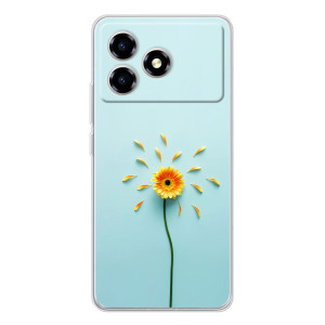 Чехлы с Цветами для ZTE Blade A36 (VPrint)