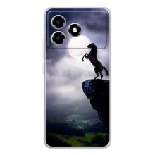 Чохли з зображенням різних тварин на ZTE Blade A36 – Кінь