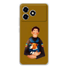 Чехлы с картинкой собаки Патрон для ZTE Blade A36 (AlphaPrint) (ЗСУ Патрон)