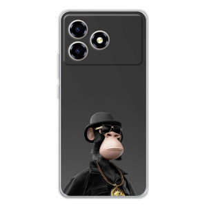 Чехлы с Обезьянами NFT для ZTE Blade A36 (AlphaPrint)