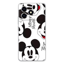 Чехлы с принтом Микки Маус на ZTE Blade A36 (Мордочка Маус)