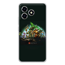 Чехлы с тематикой Киберспорт для ZTE Blade A36 (VPrint) (DOTA 2)