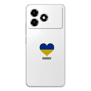 Чехлы силиконовые (Город Харьков) на ZTE Blade A36 – Kharkiv