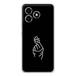 Чехлы (Знак сердечка) на ZTE Blade A36 – Знак Сердечка