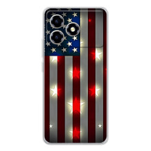 Чехол Флаг USA для ZTE Blade A36