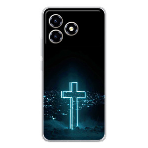 Чехол для ZTE Blade A36 (AlphaPrint) - (Христианские)