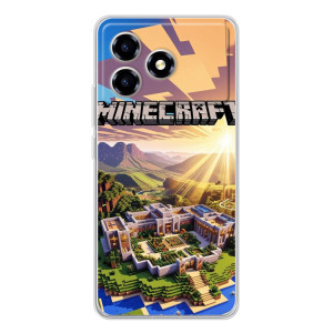 Чехол майнкрафт для ZTE Blade A36 – MINECRAFT