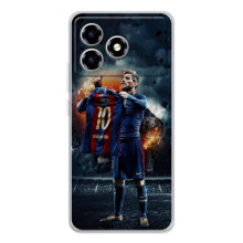 Чехол Месси футболист для ZTE Blade A36 – Месси с футболкой