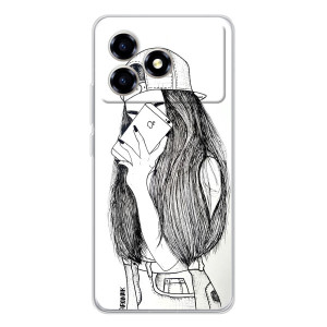 Чохол з друком для ZTE Blade A36 - (Мода) (AlphaPrint)