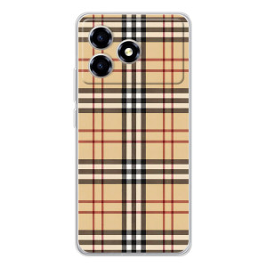 Чохол з Брендами одягу на ТЕЗИ Блейд А36 – Burberry стиль