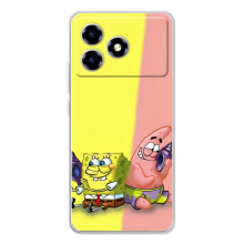 Чехол с картинкой Патрик на ZTE Blade A36 (Звонок)