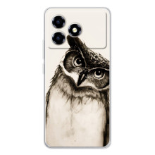 Чехол с птицами на ZTE Blade A36 (VPrint)