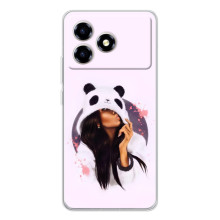 Чехол Стильные девушки на ZTE Blade A36 (В пижаме)