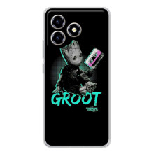 Чехол Супергерои Марвел на ZTE Blade A36 – Groot