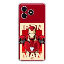 Чехол Супергерой Железный человек на ZTE Blade A36