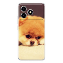 Чохол (ТПУ) Милі песики для ZTE Blade A36 – Померанский шпіц