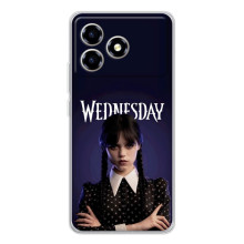 Чехлы Венсдей на ZTE Blade A36 Уэнсдей (AlphaPrint) (Wednesday)