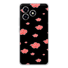 Чехол с символикой Аниме для ZTE Blade A36 – Анимешные тучки