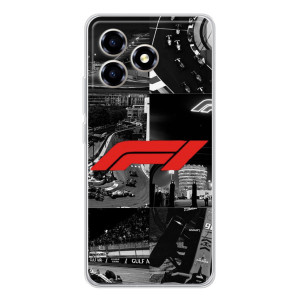 Чехол фильм Формула 1 для ZTE Blade A36 – Коллаж Формула 1