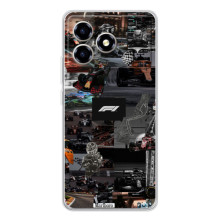 Чехол Формула1 на ZTE Blade A36 – Коллаж Ф1