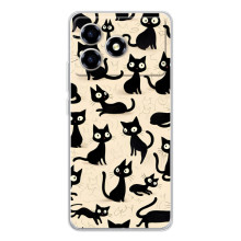 Чохол з малюнком кіт на ZTE Blade A36 – Чорні коти