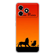 Чехол Король лев на ЗТЭ Блейд А36 – Акуна Матата