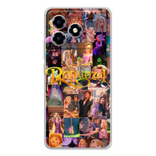 Чехол Рапунцель для ZTE Blade A36 (Рапунцель коллаж)