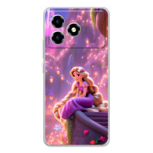 Чехол Рапунцель для ZTE Blade A36 (Рапунцель в замке)