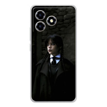 Чехол с дизайном Венздей 2 на ZTE Blade A36 – Уэнсдей в костюме