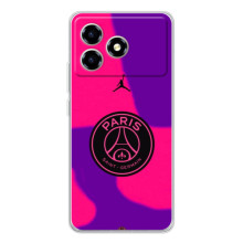 Чехол с картинкой ФК ПСЖ на <td>ЦТЭ Блейд А36 </td> – Яркий лого ПСЖ